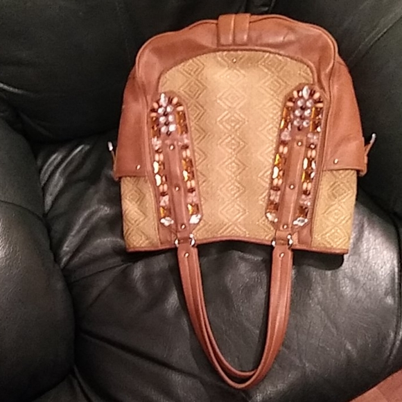 A Cole Haan Sydney Straw SUQ5 bag - Picture 2 of 4